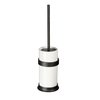 Pure toiletborstelhouder vrijst, porselein wit/ver. ijzer
