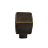 Pure meubelknop vierkant PQ 45 mm, Dark Bronze
