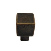 Pure meubelknop vierkant PQ 45 mm, Dark Bronze