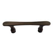 Pure meubelgreep afgerond PMBU 96 mm h.o.h., Dark Bronze